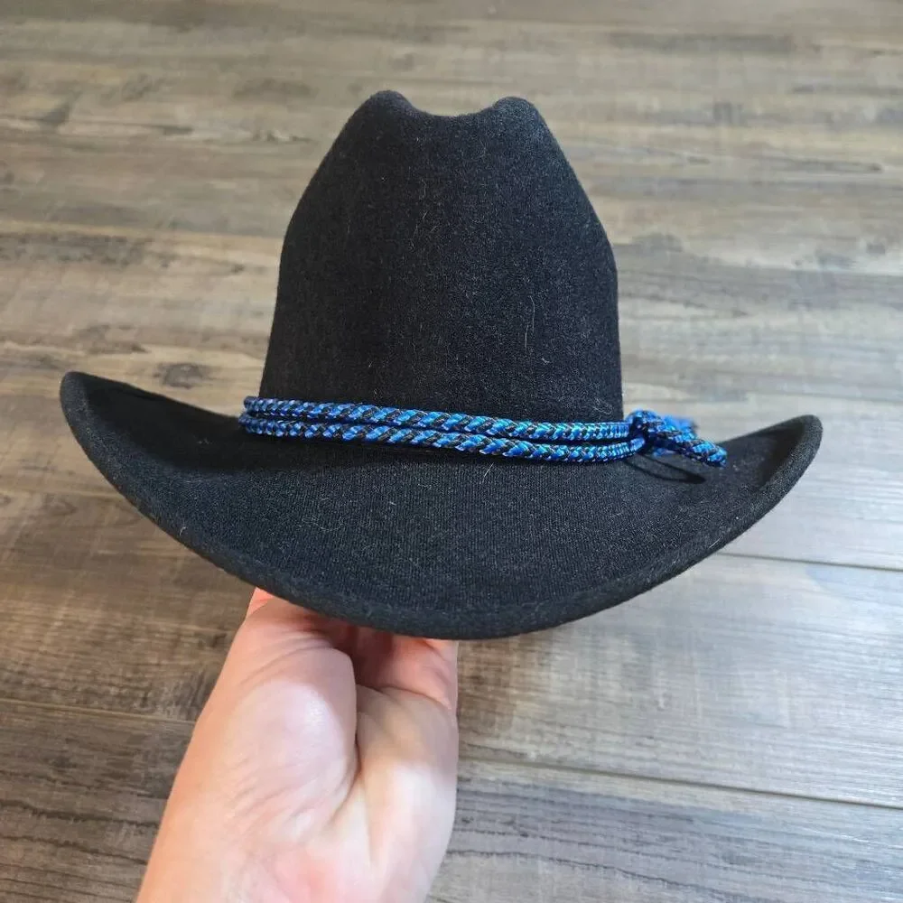 Camelias Pigalle vintage cowboy hat made in Mexico sz 6 3/8 ladies petite